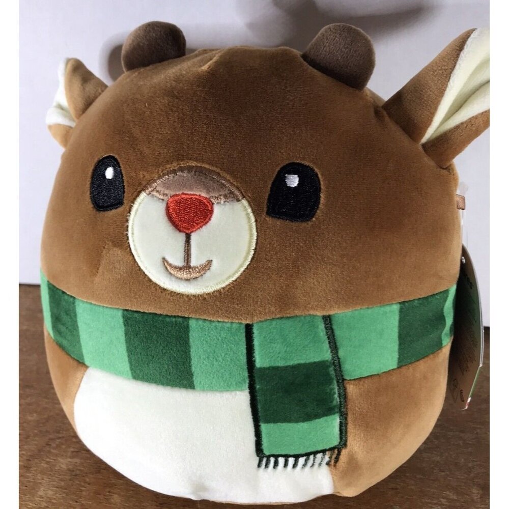 NWT Rudolph the Red-Nosed Reindeer 8 Inch Squishmallow Kellytoy 2023